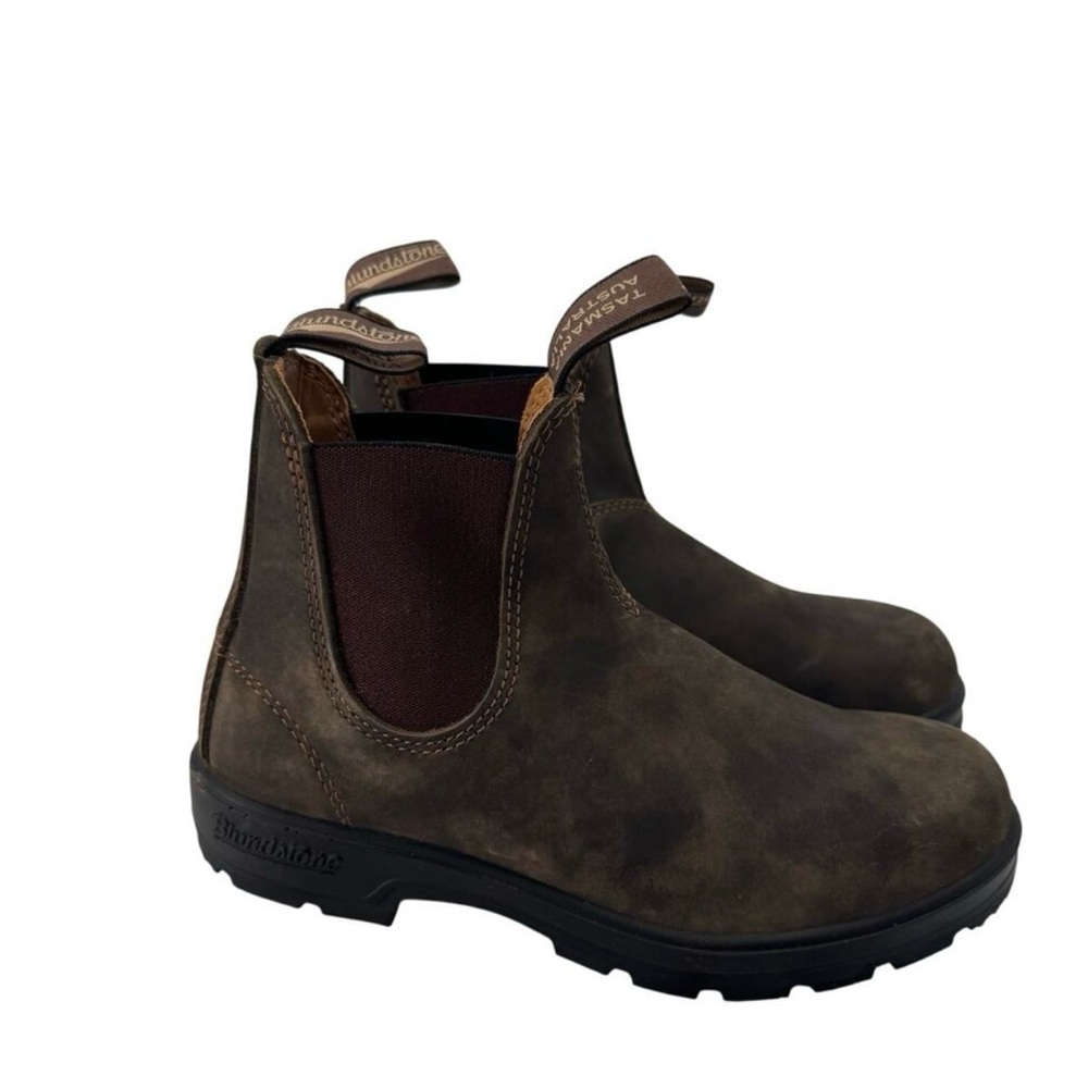 Like New! Blundstone  #585 WOMEN'S CLASSICS CHELSEA BOOTS - RUSTIC BROWN